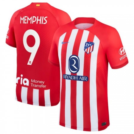 Maillot Atlético Madrid Memphis 9 Domicile 2023-24 Maillot Atlético Madrid Memphis 9 Domicile 2023-24